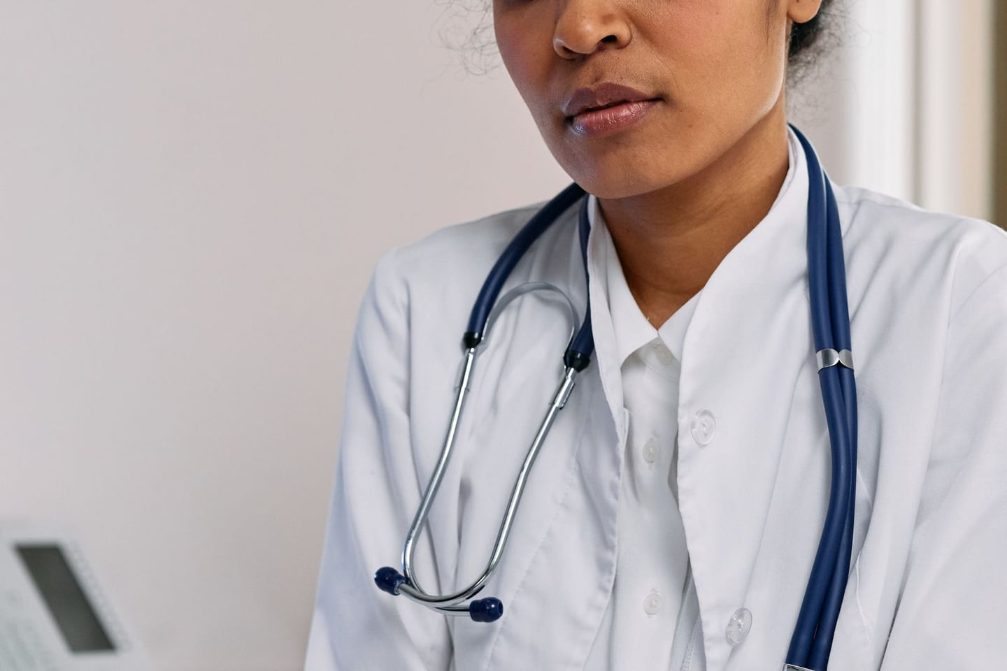 A healthcare consultation